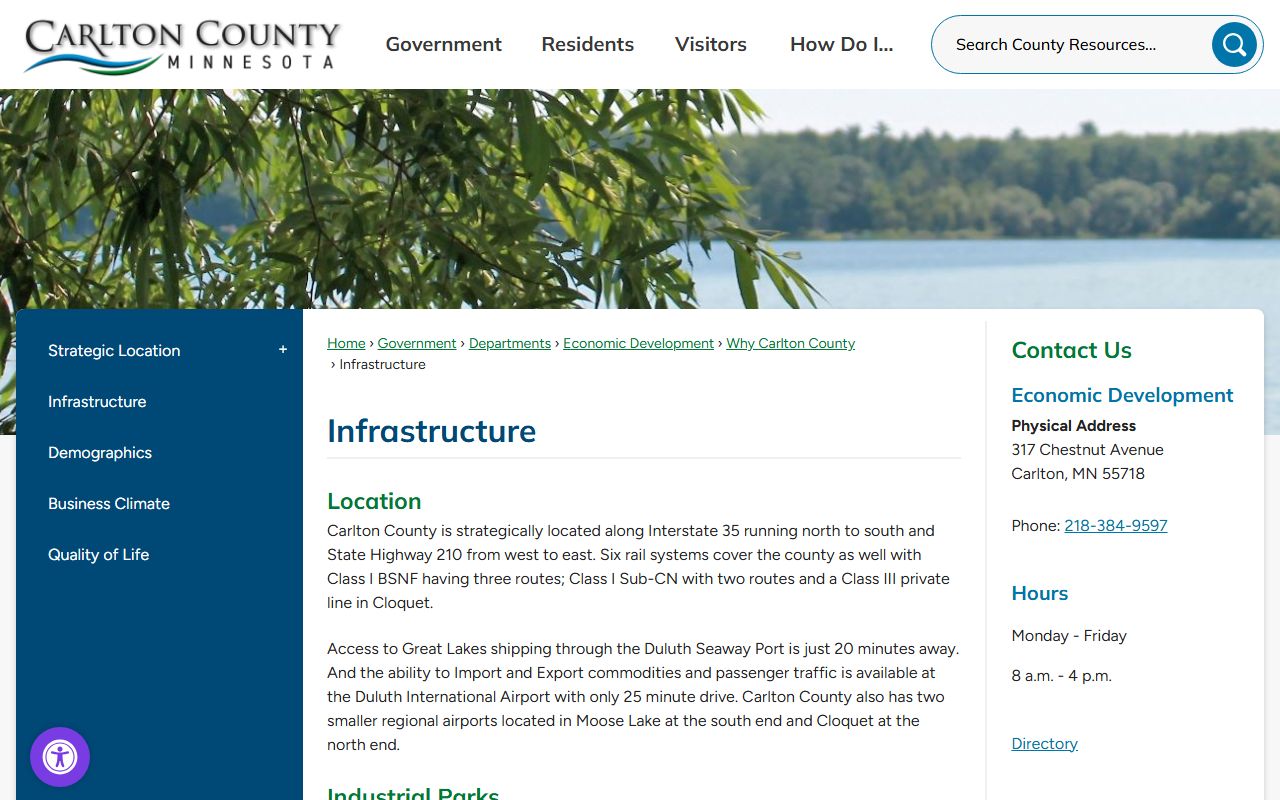 Carlton County Jail 24 hour booking information