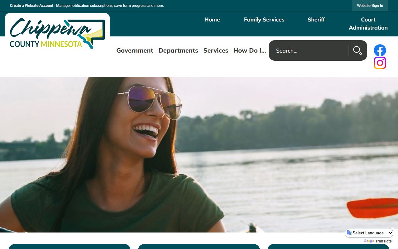 Chippewa County website 24 hour booking resources