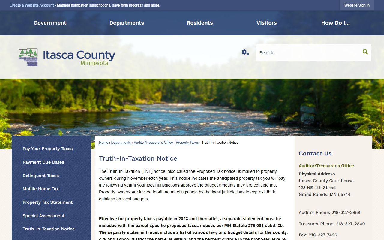 Itasca County Jail 24 hour booking information