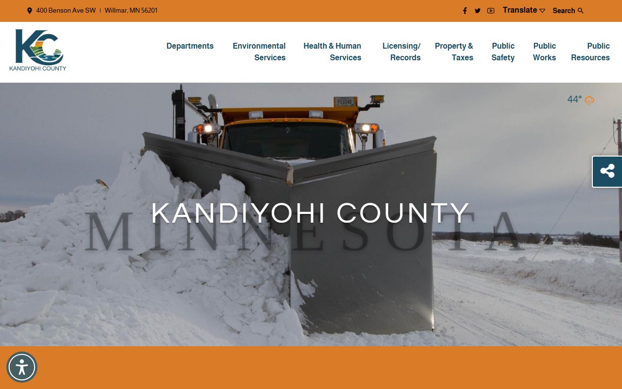 Kandiyohi County 24 hour booking records website