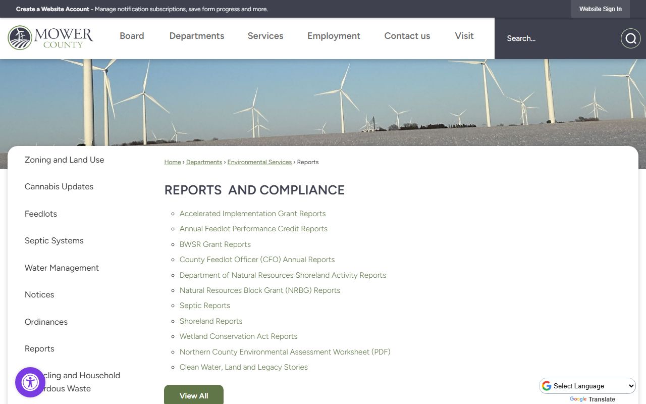 Mower County 24 hour booking jail page