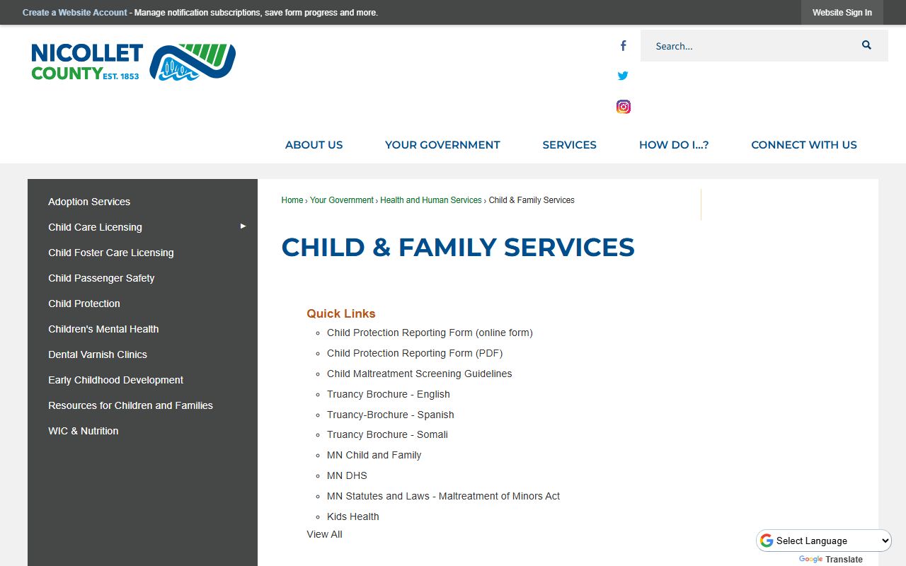 Nicollet County 24 hour booking jail page