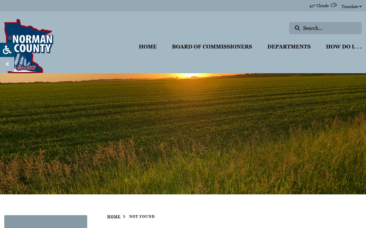 Norman County 24 hour booking sheriff's office