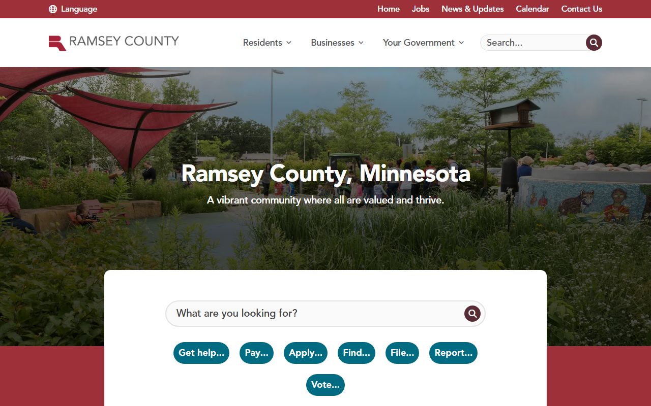 Ramsey County website 24 hour booking records