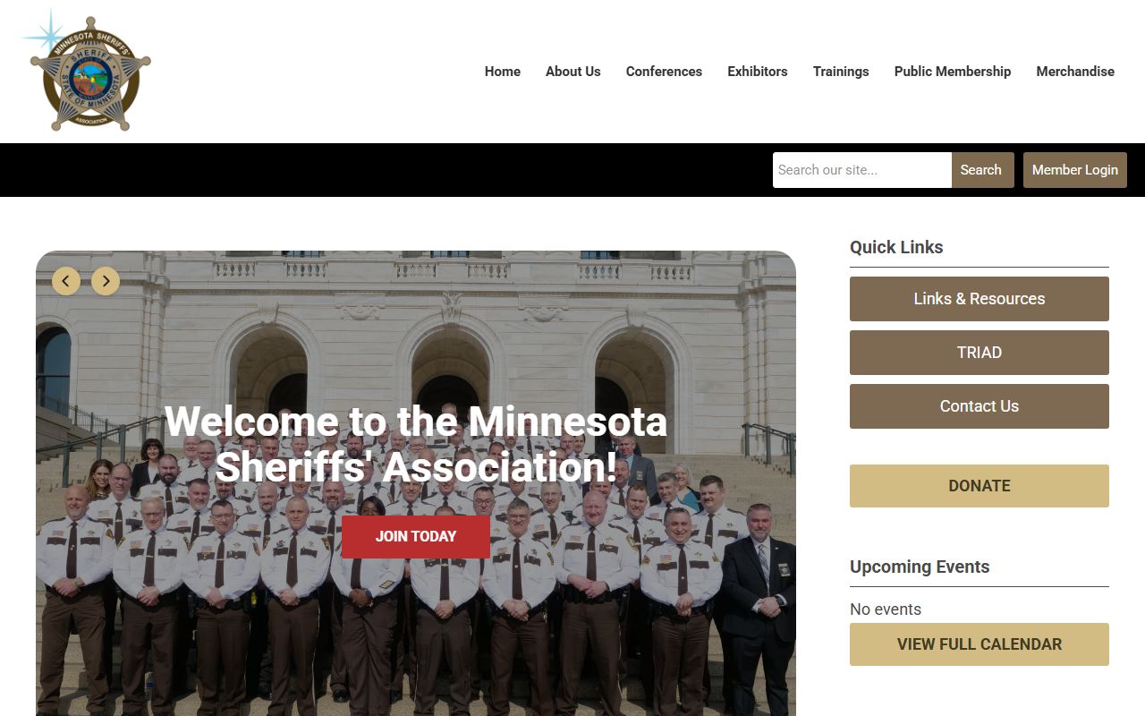 Minnesota Sheriffs Association 24 hour booking